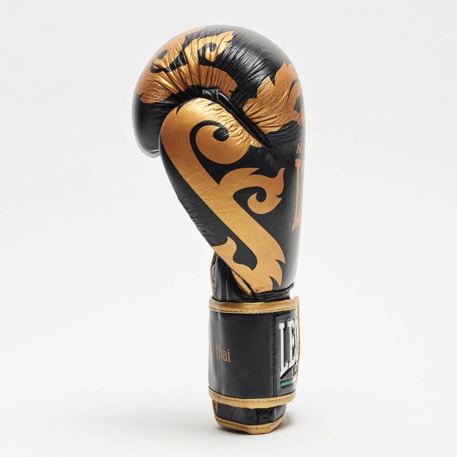 Leone boxerské rukavice Muay Thai, černé