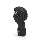 Leone MMA sparingové rukavice Black Edition, černé
