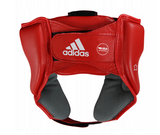 Adidas boxerská helma IBA, červená