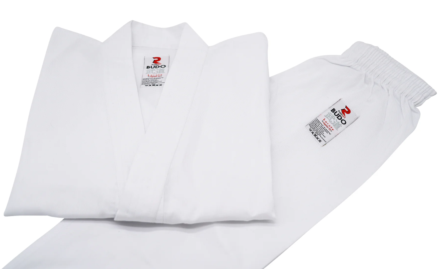 Fight Art KA kimono s páskem Budo 345g, bílé