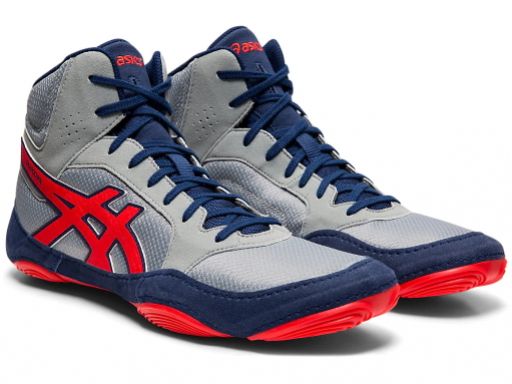 Asics zápasnická obuv Snapdown 2, šedo-červená
