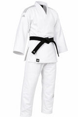 Adidas JU kimono Contest Silver 650g, bílé