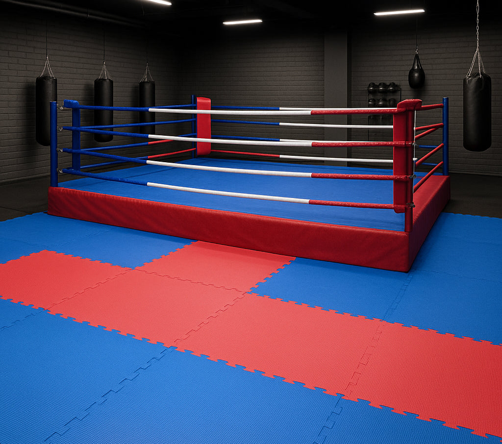 Katsudo třívrstvé tatami Original, modro-žluté