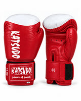 Katsudo boxerské rukavice s terčíkem Champ III, červené