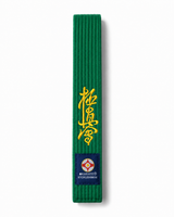 Katsudo Kyokushin karate opasek, zelený