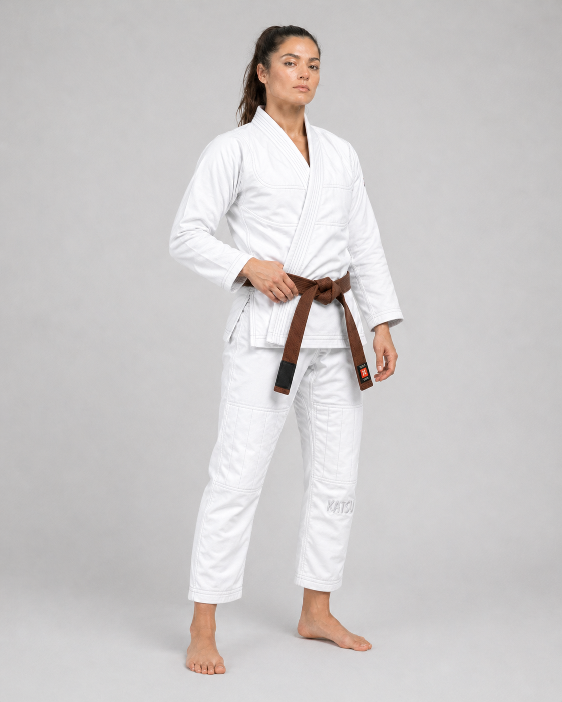 Katsudo Yori dámské Jiu Jitsu kimono 550g, bílé